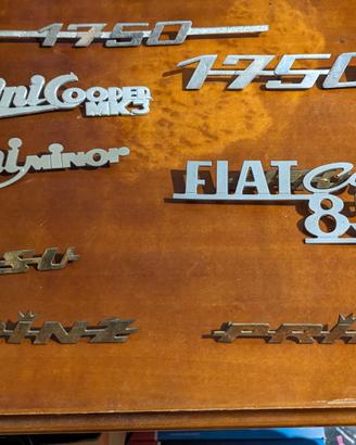 fregi stemmi targhette auto 