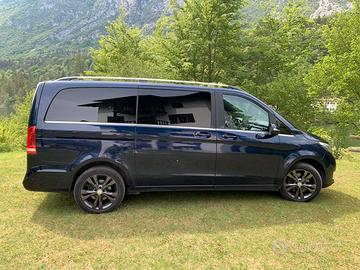 Mercedes Benz classe V 250 4 matic gancio traino