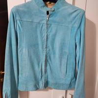 Giacca scamosciata Harmont & Blaine Azzurra