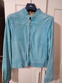 Giacca scamosciata Harmont & Blaine Azzurra