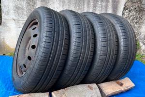 Treno gomme + cerchi 165/65 R14 4x98 Punto serie 1