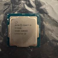 Processore Intel Core I3-8100