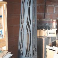 stufa,fungo, a pellet per esterno,deor,terrazza