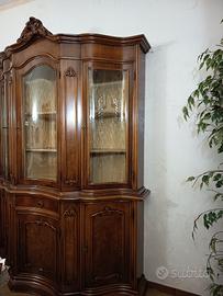 coordinato soggiorno/salone in pregiato noce intar