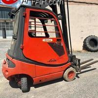 Muletto linde h16 d diesel usato cabina