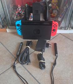 nintendo switch completa di tutti gli accessori 