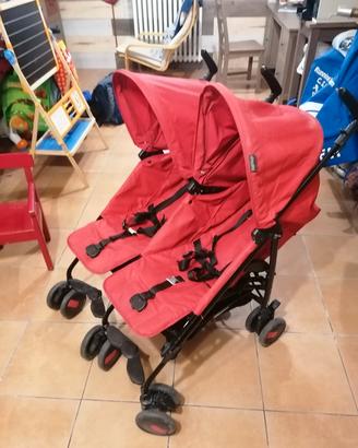 passeggino gemellare peg perego pliko mini twin