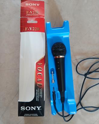 Microfono Sony F-V220 dinamico cablato 