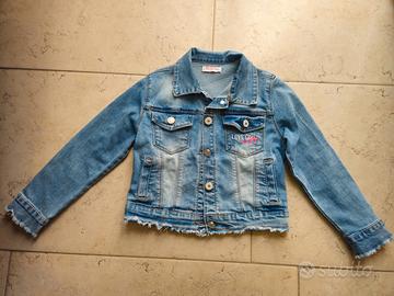 Giubbino jeans bimba 6 anni