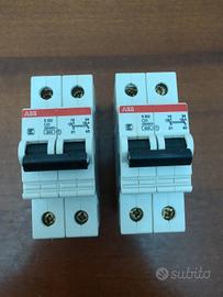 interruttore magnetotermico bipolare ABB S252 C20