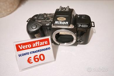 Nikon F-401s + AF 35-70mm + Manuale Originale