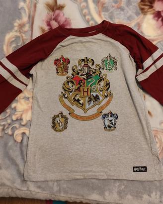 maglia Harry Potter 13/14 anni maniche lunghe 