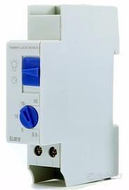 Timer luce scala elettronico per barra din