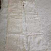 Pantaloni uomo bianchi Nine Lives lino