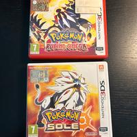 Pokemon rubino omega e pokemon sole