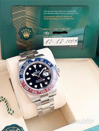 Rolex GMT-Master II Pepsi 2025, Full set, Permute
