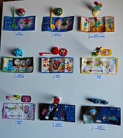 Lotto 9 Sorpresine Magic Kinder Surprise -Serie D