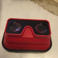 Visore realtà virtuale su dispositivo mobile