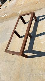 Telaio in ferro per fuochi di tini