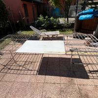 Tavoli con prolunga per mercatini