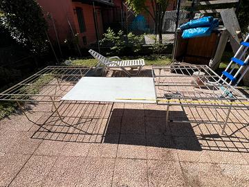 Tavoli con prolunga per mercatini