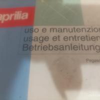 Aprilia Pegaso cube 650 manuale uso e manutenzione