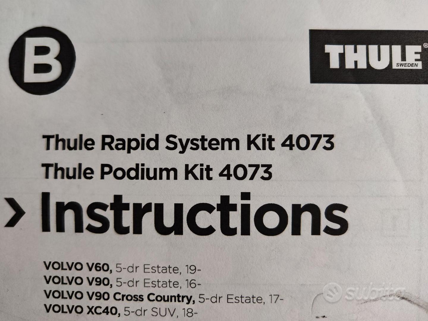 Thule rapid discount system kit 4073