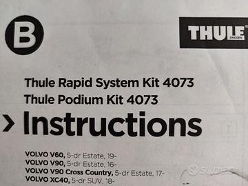Thule rapid system kit 4073 hotsell