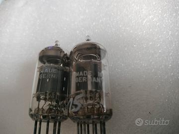 coppia valvole ecc83 Siemens halske monaco