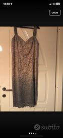 Vestito elegantissimo con copri spalle