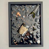 Quadro dom perignon vintage 32x42 cm