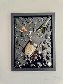 Quadro dom perignon vintage 32x42 cm