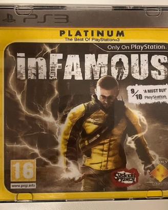Gioco giochi PS3 PlayStation 3 inFamous