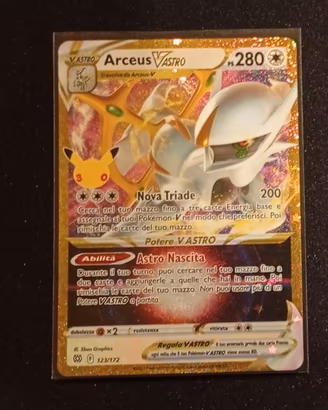 Arceus VASTRO 30th anniversario Near mint