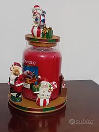 Set topper + porta giara Christmas yankee candle