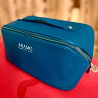 Beauty-case/pochette blu Miamo