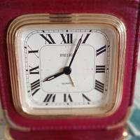 sveglia da viaggio Seiko vintage quartz