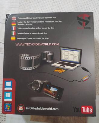 Video Capture USB 2.0 per Digitalizzazione VHS