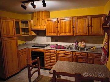 parete cucina con angolo