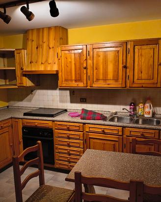 parete cucina con angolo