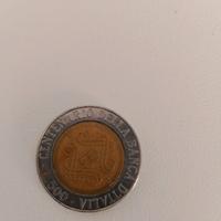 moneta da 500 lire del centenario della banca d'It