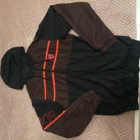 footkorner invernale rosso in cotone interno nero