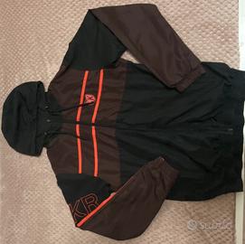 footkorner invernale rosso in cotone interno nero