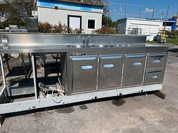 Banco bar da 300 × 70 cm usato