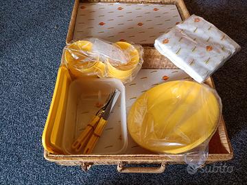 Cestino/valigetta Pic nic in vimini