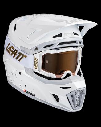 Kit casco Moto 8.5 Composite con occhiali 5.5 tg-X
