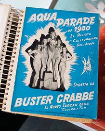 Programma Aqua Parade 1950 Autografi del cast