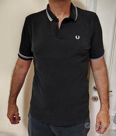 Polo fred perry  nera XL