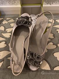 Scarpe grigio cheap perla da cerimonia