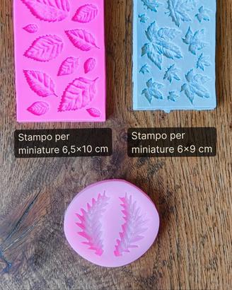 Stampi in silicone per miniature